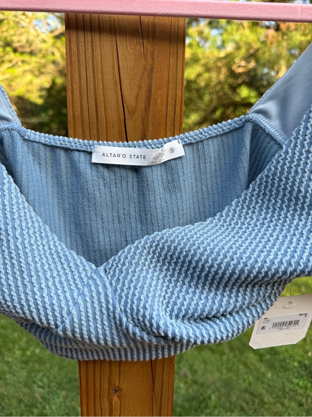 Altar'd State Puff Sleeve Crop Top - Picture 2 of 7